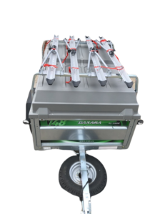 5 x 3 Trailer with lid and cycle carriers for hire